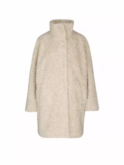 COMMA, Mantel In Felloptik